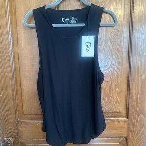 Zyia Black Women's Premium Tank Top